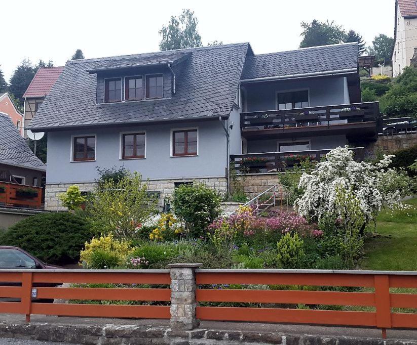 Apartamento Pension Elblinge Prossen Exterior foto